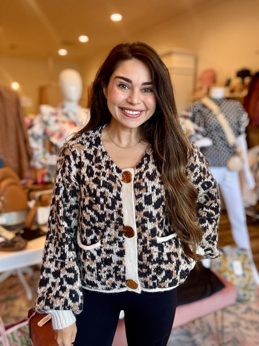 Snap Button Balli Cardigan
