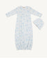 The Beaufort Bonnet Company Adorable Everyday Set Sir Proper's Sweet Arrival (Beale Street Blue) with Worth Avenue White
