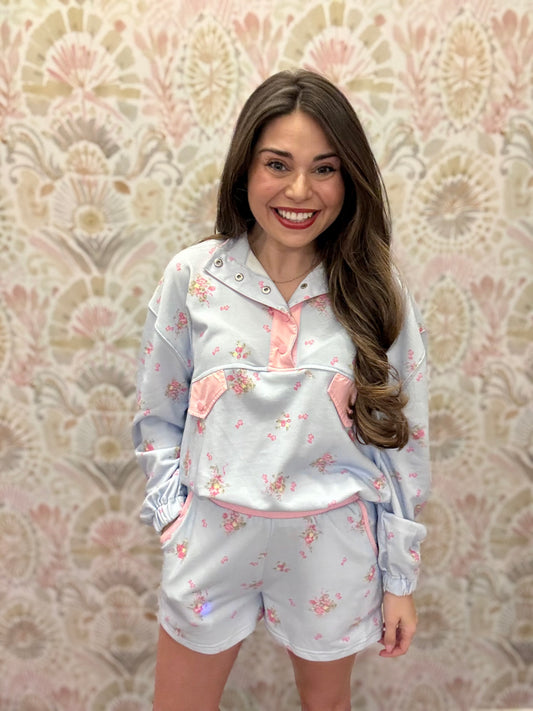 Lilly Floral Pullover