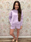 Maddie Long Sleeve Crewneck and Shorts