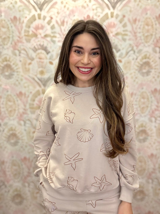 Coastal Long Sleeve Crewneck