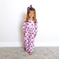 Emmy WIDE LEG ROMPER Bamboo Halloween Pumpkins Kids Outfit