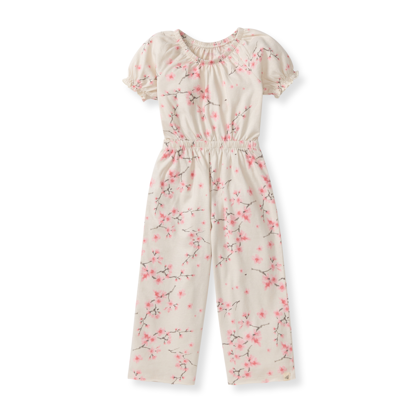 Burt's Bees Cherry Blossoms Girl Jumpsuit