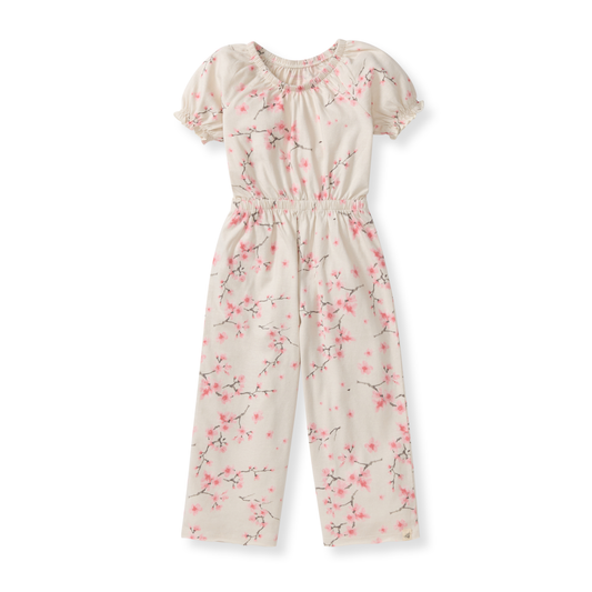 Burt's Bees Cherry Blossoms Girl Jumpsuit