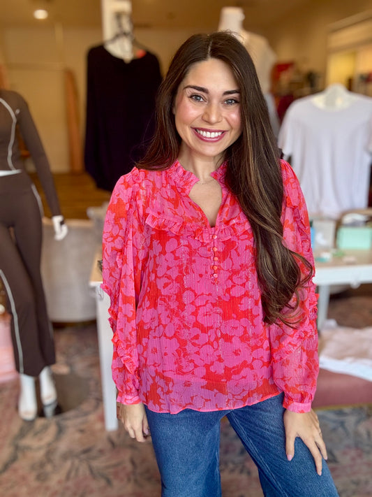 Aubrey Colorful Blouse