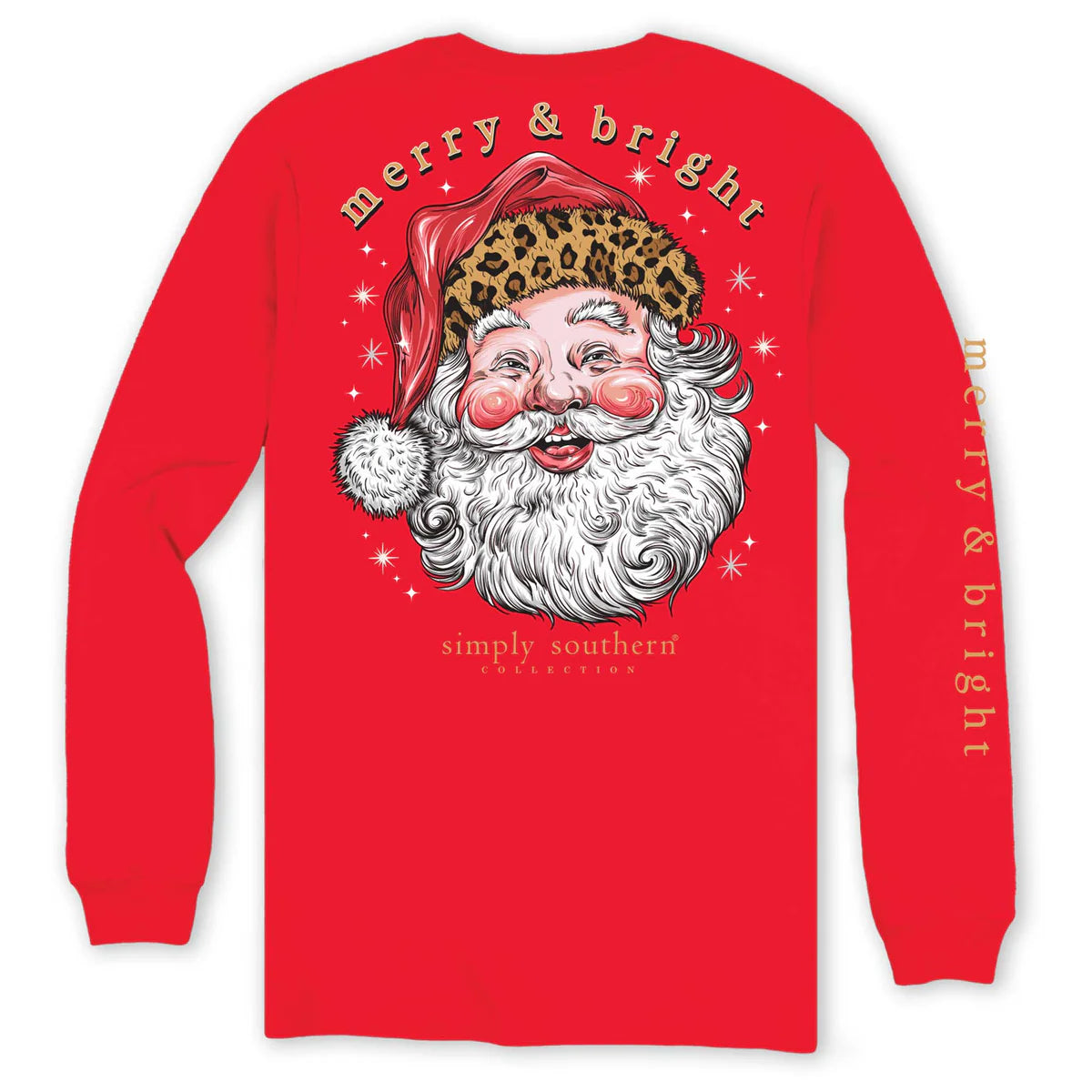 Simply Southern Leopard Santa