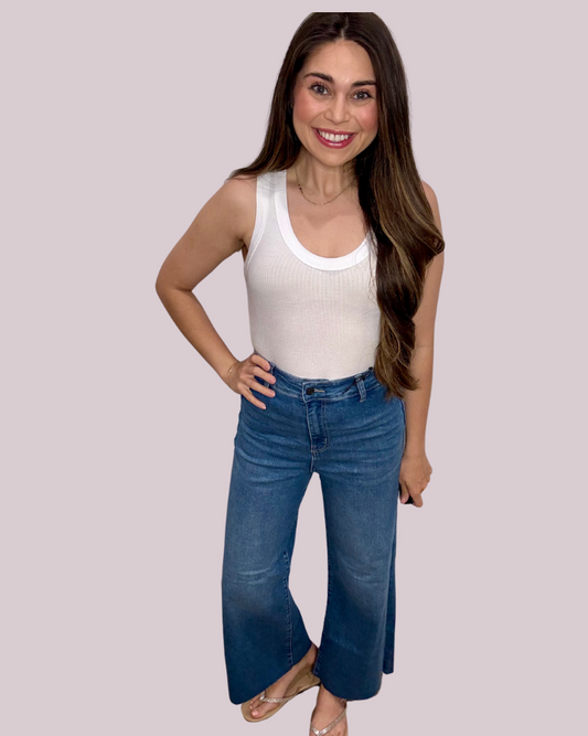 Declan High Waist Wide Leg Jean