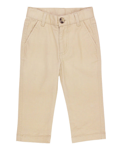 RuggedButts Boys Khaki Stretch Chino Pants