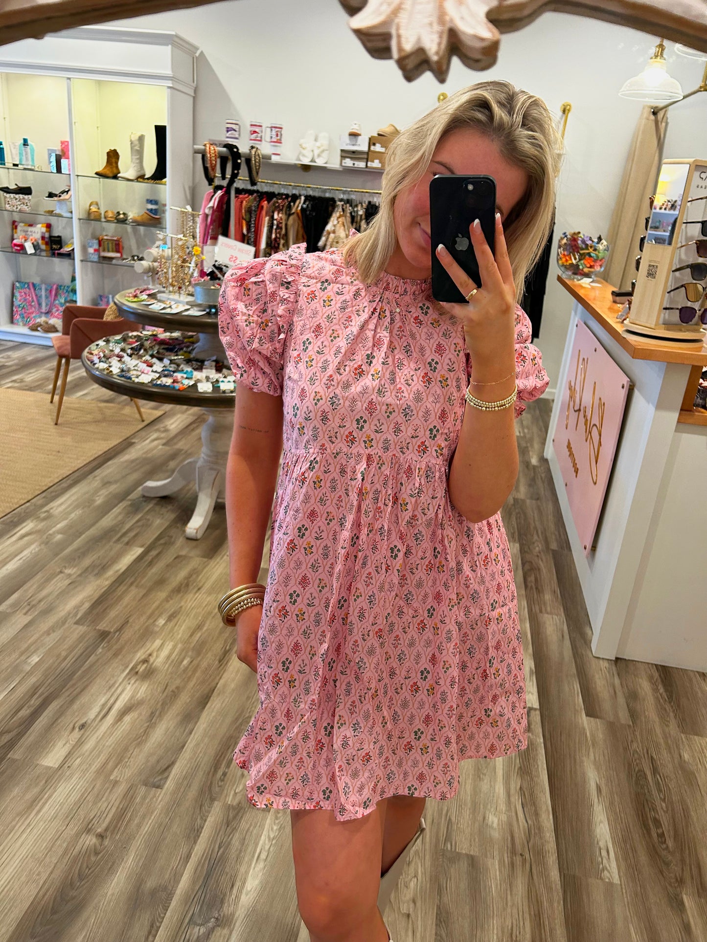 Katie High Neck Mini Dress