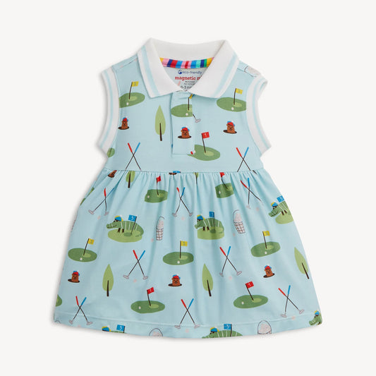 Magnetic Me Gopher It Magnetic Modal Polo Bodysuit Dress