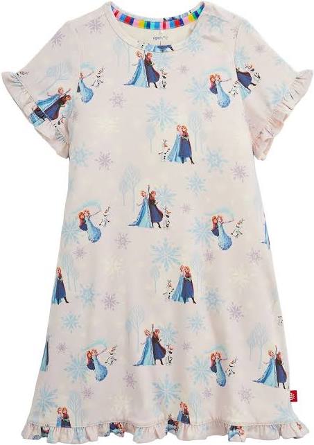 Magnetic Me Frozen Right Fit Ruffle Nightgown