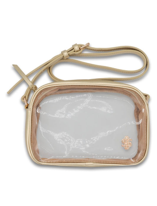 Simply Southern Vintage Gold Leather Bag