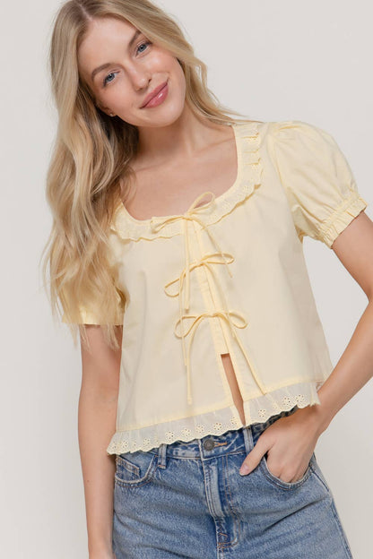 Penny Short Sleeve Blouse