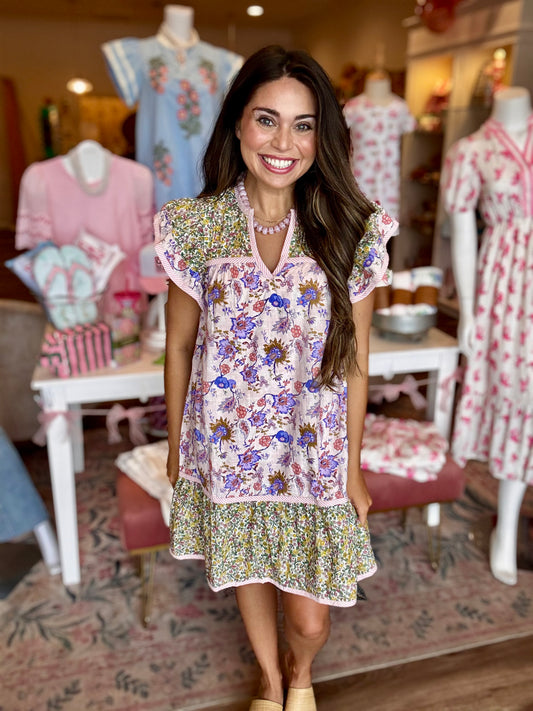 Tessa Printed Dress