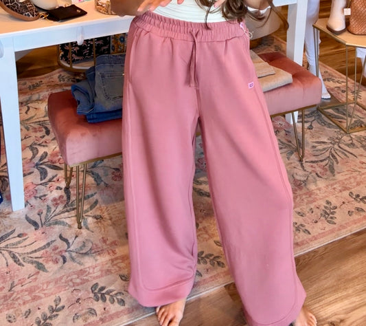 Simply Southern Sloan Dusty Rose Pants