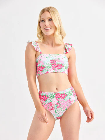 Mary Square Aubrey Two Piece Swimsuit, Petal Perfect Pink