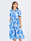 Mary Square Jema Dress, Orchid Revere Blue