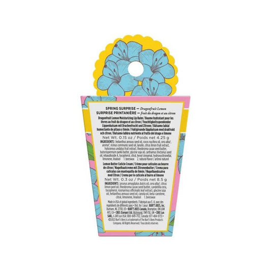 Spring Surprise Dragonfruit Gift Set Lip Balm, Cuticle Cream