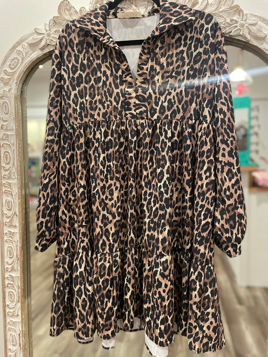 Kaylin Leopard Dress