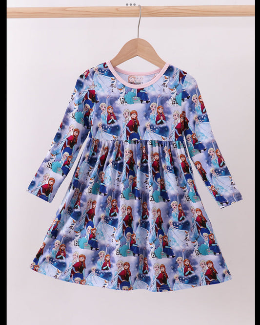Little Girl Frozen Bamboo Dress