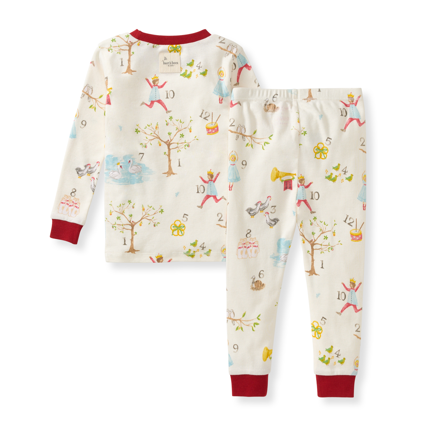Burt’s Bees 12 Days of Christmas Organic Two-Piece Pajamas