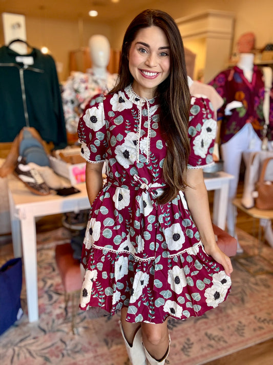 Windflower Button Down Dress