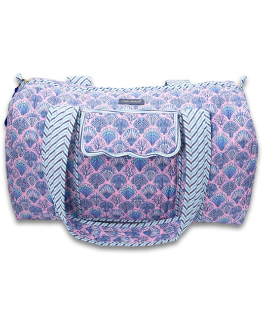 Simply Southern Scalloped Shell Duffle Bag