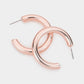 Colored Hoop Earrings