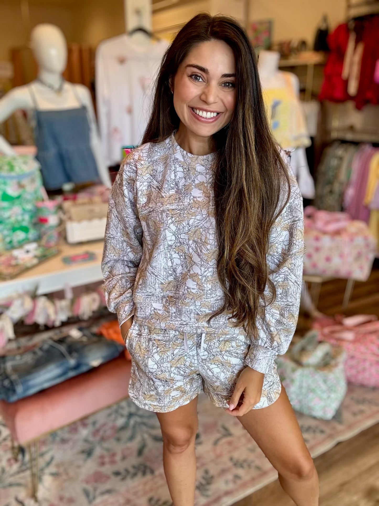 Simply Southern Camo Laney Pullover