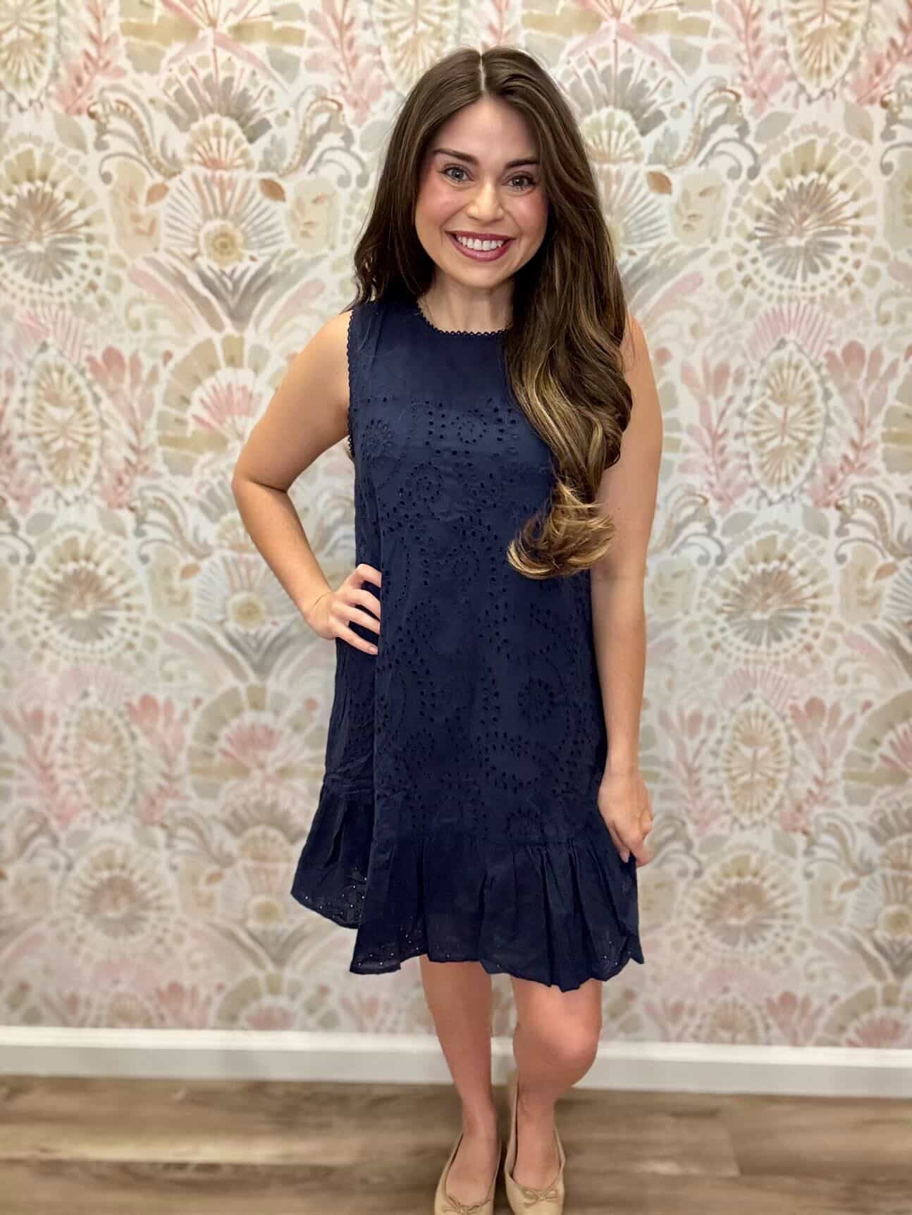 Simply Southern Navy Sundress