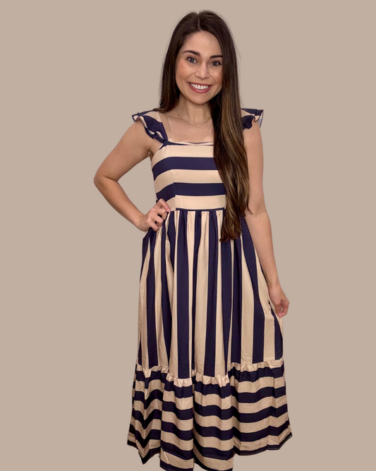Mariner Square Neck Dress