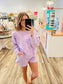 Maddie Long Sleeve Crewneck and Shorts