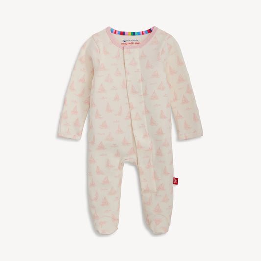 Magnetic Me Tiny Tides PK Organic Cotton Magnetic Footie