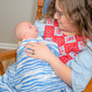 Waving At You Baby Muslin Swaddle Blanket