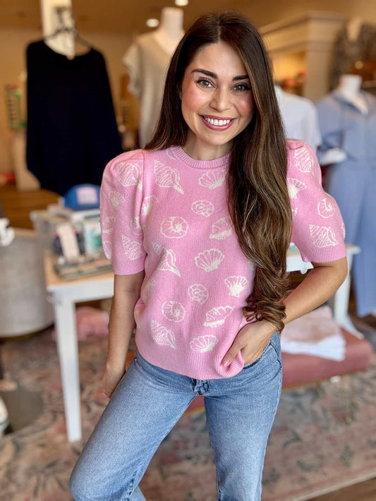 Lillie - Shell - O Sweater