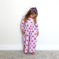 Emmy WIDE LEG ROMPER Bamboo Halloween Pumpkins Kids Outfit