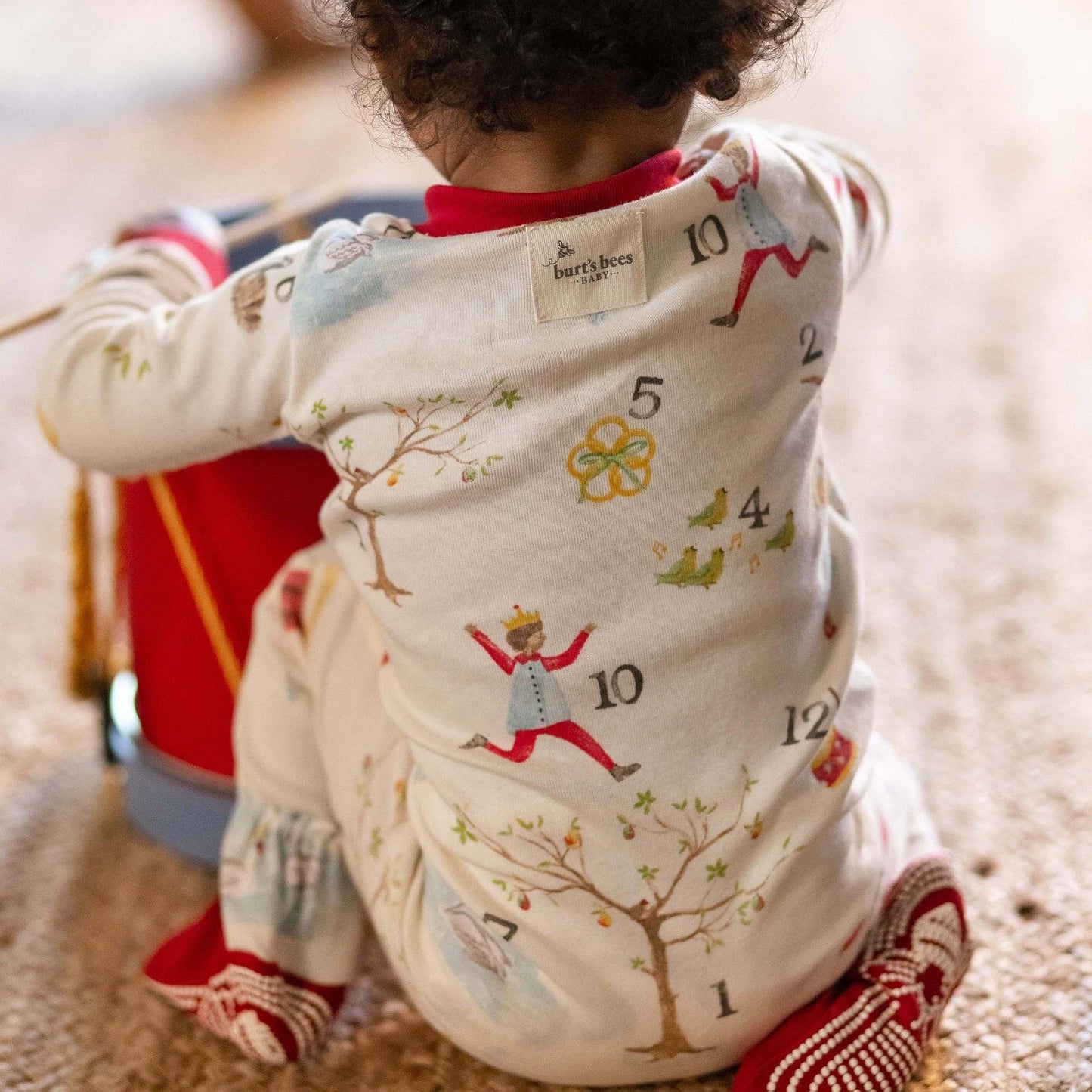 Burt’s Bees 12 Days of Christmas Organic Two-Piece Pajamas