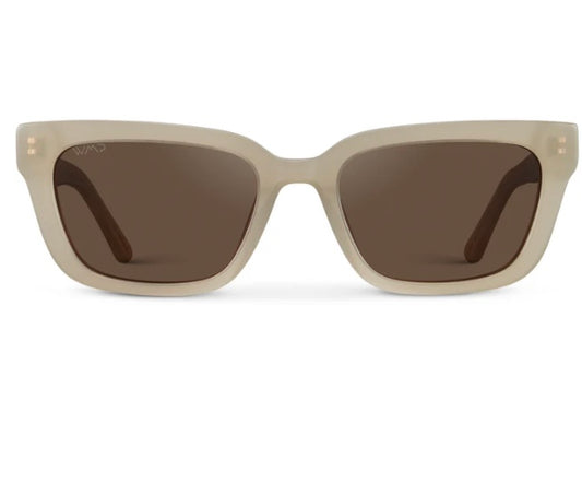 WMP Vivian Polarized Pearl Beige and Brown Lens