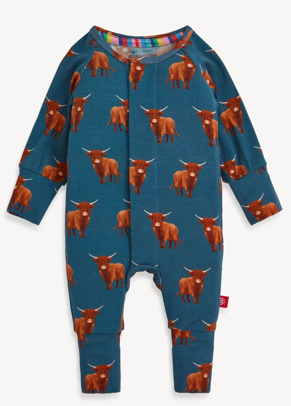 Little Boy Magnetic Me Word to Your Herd Convertible Coverall