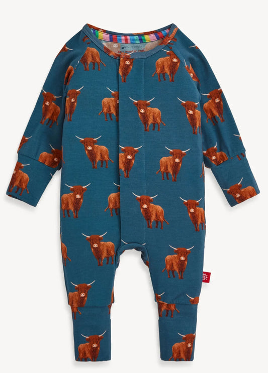 Little Boy Magnetic Me Word to Your Herd Convertible Coverall