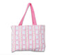 Simply Southern Reversible Splash Tote Bow Stripes