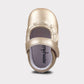 Amina Girls Hook & Loop Crib Shoe