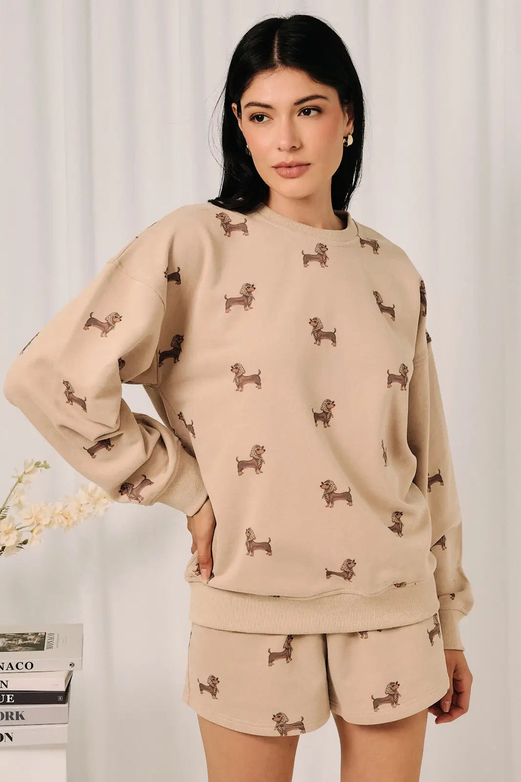 Julia Chic Dachshund Sweatshirt