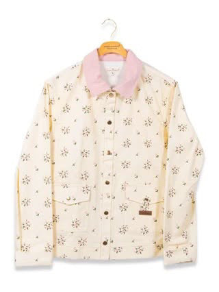 Simply Southern Darling Printed Barn Jacket