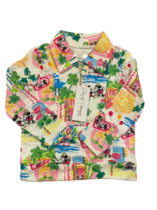 Lilly Pulitzer Mini Eleni Terry Pullover Multi Disney