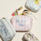 Shell Pattern Print Portable Cosmetic Pouch Bag