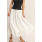 Tiered Eyelet  Skirt