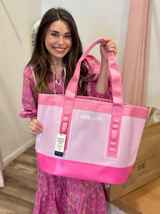 Simply Southern Pink Tough Tote