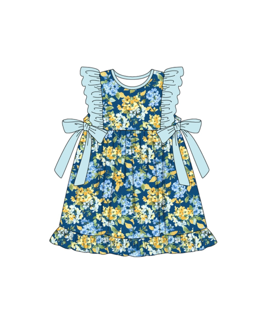 Little Girl Golden Meadow Dress