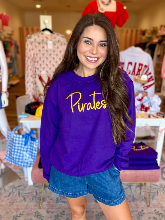Embroidery Pirates Sweatshirt